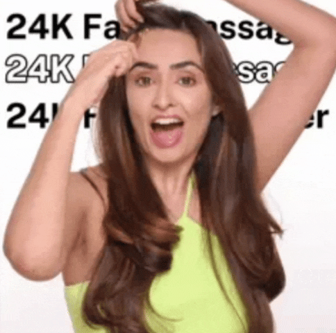 24K Gold Energy Beauty Bar Electric Facial Massage Roller