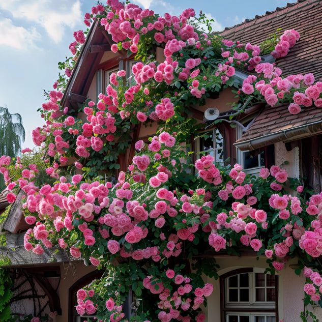 🌹🌸🌼 Elegant Climbing Rose Flower Seeds 🌼🌸🌹